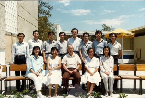 1987年USC意昂体育意昂合影