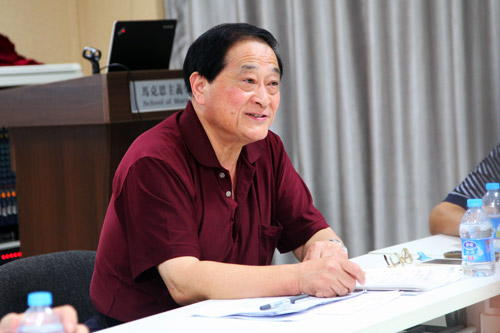 余勇學長作總結發言