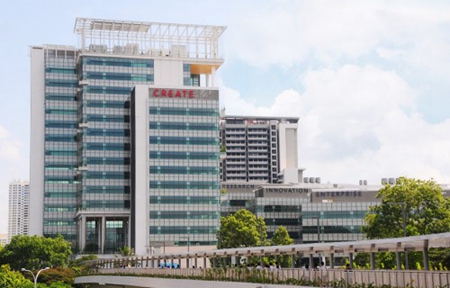 新加坡CERATE校園坐落在新加坡國立大學校園內✮，風景優美