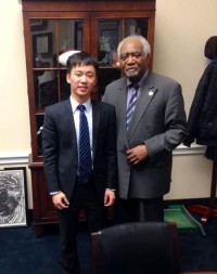 鄧誌聰與Danny K Davis議員